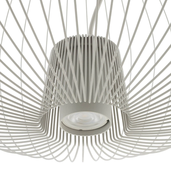 Lampa wisząca Pumpkin 11251 Nowodvorski pojedyncza do kuchni jedwabisty szary