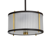 Żyrandol LAMPA wisząca Corona DL-CORONA-2P-BAB Elstead okrągła OPRAWA klasyczny zwis mosiądz brąz