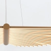 Lampa wisząca nad stół Seraph QN-SERAPH-LP-L-BG LED 57W 3000K złota