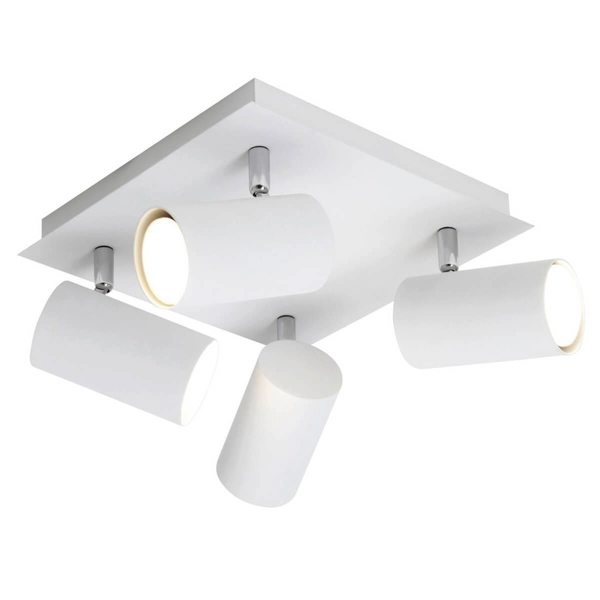 Regulowany plafon VANTOS DL401802430 Trio tubki rurki do kuchni biały