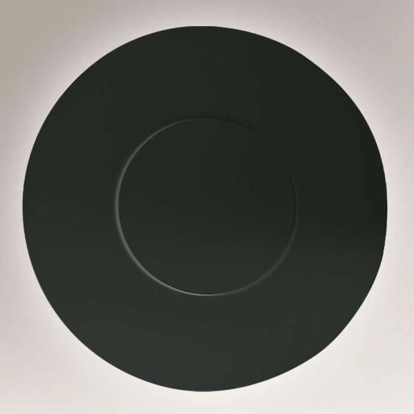 Kinkiet LAMPA ścienna CHITA 4463 Shilo metalowa OPRAWA okrągła LED 34W 4000K czarna