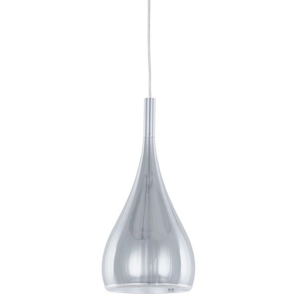 Łezka LAMPA wisząca ANON CHROM MA01986C-001 CH Italux metalowa OPRAWA zwis kropla chrom
