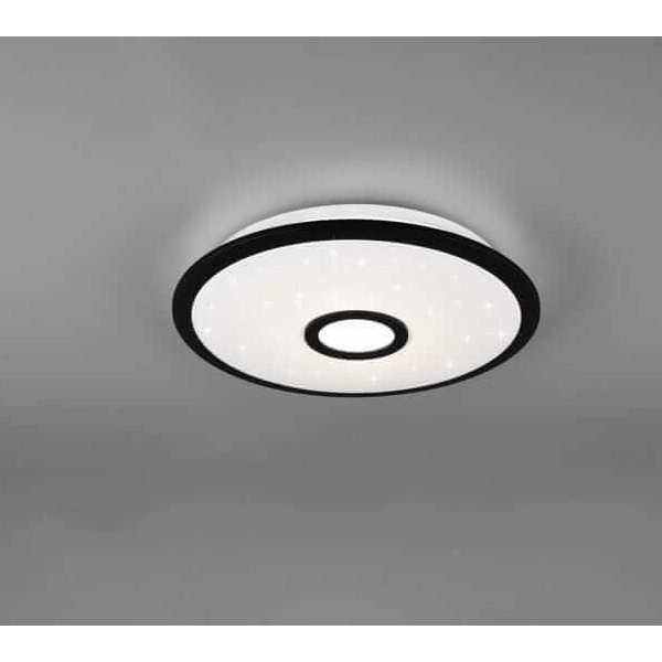 Plafoniera LAMPA sufitowa OKINAWA 679114232 Trio okrągła OPRAWA plafon LED 18W 3000K - 5500K z pilotem biały