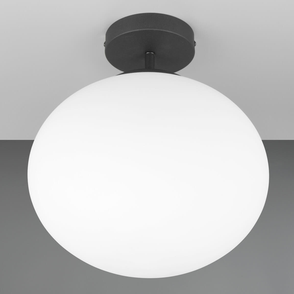 Lampa nasufitowa kuchenna FOMENTO 663100132 Trio bubble czarny biały