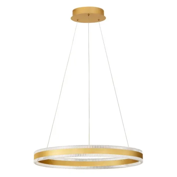 Pierścieniowa lampa wisząca DONTERIO LE45398 LED 46W 3000K ring złoty