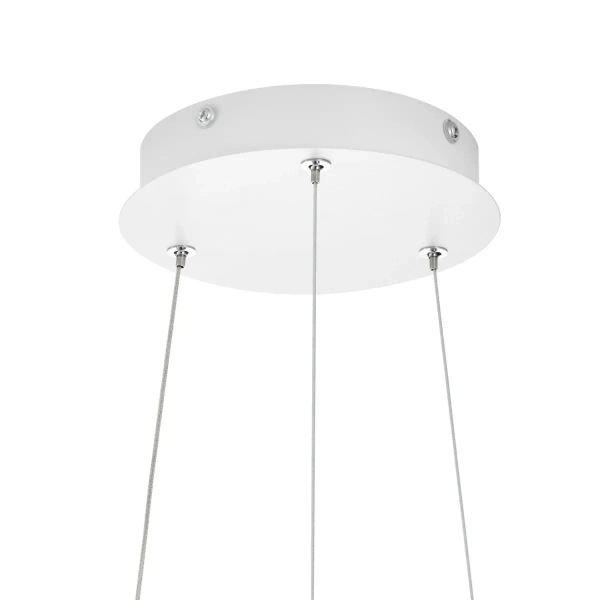 Wisząca lampa nad wyspę FRILL ST-DL6487-WH LED 21W 3000K biała złota