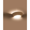 Ceramiczny kinkiet SL.0160 salonowa lampa ścienna biała