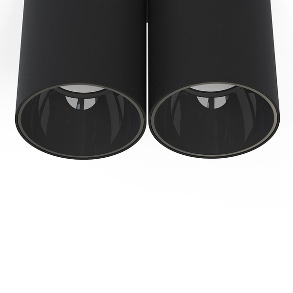 Biurowa lampa natynkowa Eye Tone 8086 czarne tuby metalowe