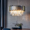 Wisząca lampa z kryształkami Valetta 76430 glamour chrom