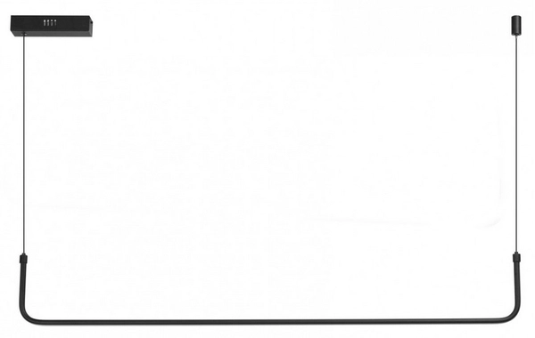 Lampa ledowa wisząca Mario AZ5445 z pilotem czarna