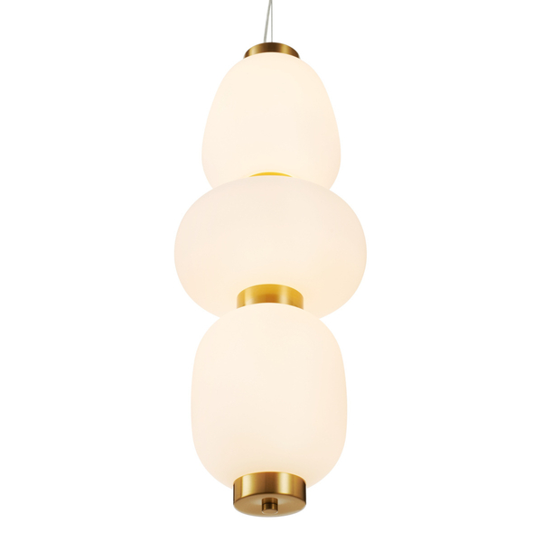 Zwieszana lampa BRILLA ST-CP241210-3L złota LED 69W 3000K złoty biały