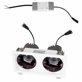 Lampa sufitowa SPILIO H190.05 + 2xHM190 4000K + SPILIO HT190 DIM 10W 4000K