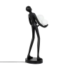 Designerska lampa stojąca HUMAN MSE1501100514 człowiek kule białe czarne