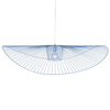 Druciana LAMPA wisząca KP-21 NIEBIESKI industrialny ZWIS druciany do salonu
