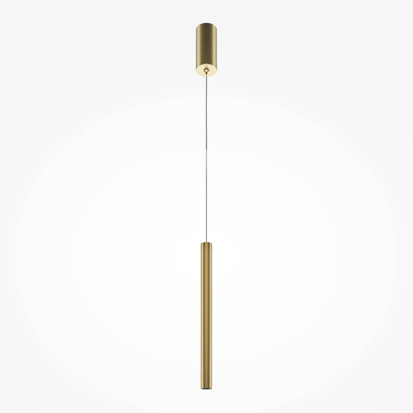 Lampa wisząca tubka Pro MOD159PL-L6G4K2 Maytoni LED 6W 4000K nad stół złoty