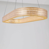 Wisząca lampa glamour YOTAU LE44730 LED 70W 3000K ściemnialna złota