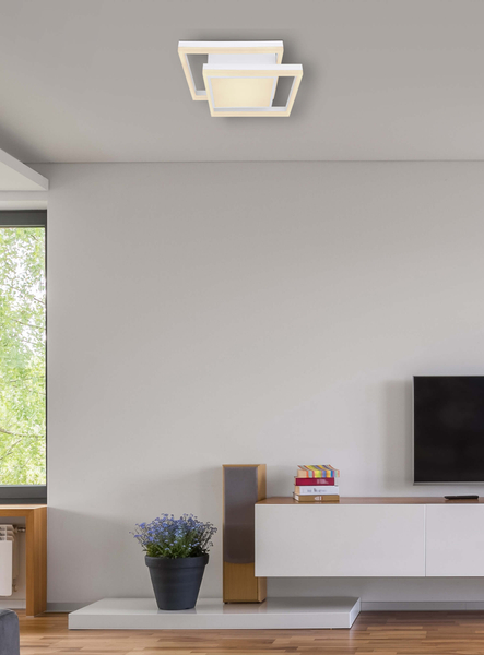 Plafon ściemnialny Squares 67225-24FSH LED 22W 3000-6000K biały