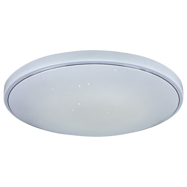 Nowoczesna LAMPA sufitowa BRUCE 2117 Rabalux okrągły plafon LED RGB 40W 3000K - 6000K nad łóżko chrom