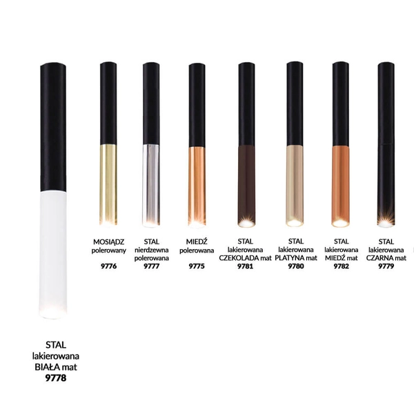 Końcówka do ALHA metalowa 9778 Dohar tuba lakierowana biała czarna