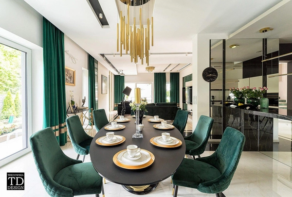 LAMPA wisząca ORGANIC P0242D Maxlight metalowa OPRAWA zwis LED 45W 3000K sople tuby złote