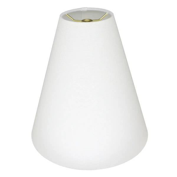 Stożkowy abażur do lampy BARI PART-SHD-WH-BAR biały