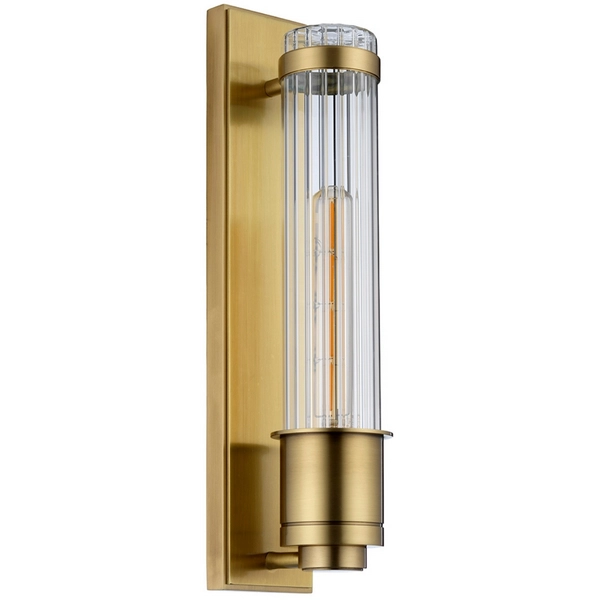 Łazienkowy kinkiet QN-WELLINGTON1-AB vintage mosiądz