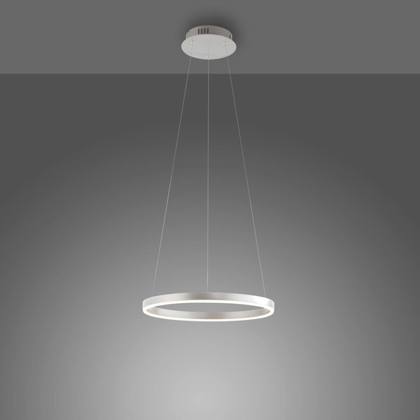 Lampa zawieszana RITUS 15393-95 Just Light LED 23,5W 3000K okrąg srebrna