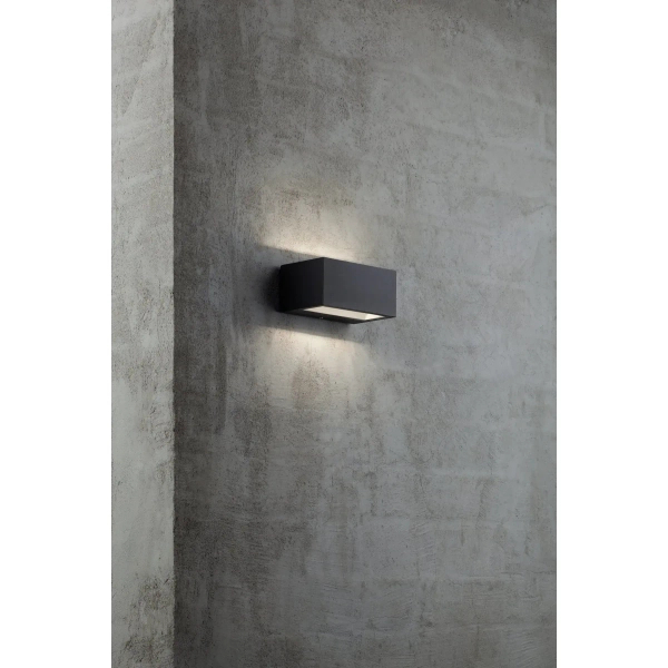 Kinkiet naścienny do ogrodu Nene 872723 LED 10,5W 3000K IP54 czarny