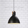 LAMPA wisząca EAGLE 106550 Markslojd metalowa OPRAWA zwis kopuła czarna