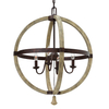 Klasyczna lampa wisząca Middlefield HK-MIDDLEFIELDP4 vintage rdzawa