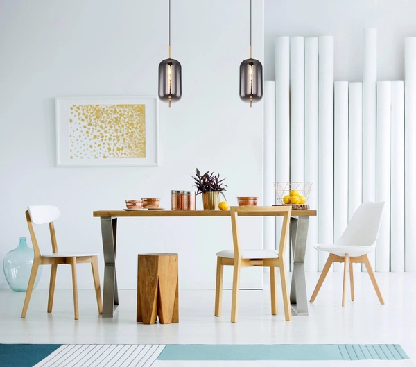 Loftowa lampa wisząca Blacky 15345H2MM mosiądz przydymiona