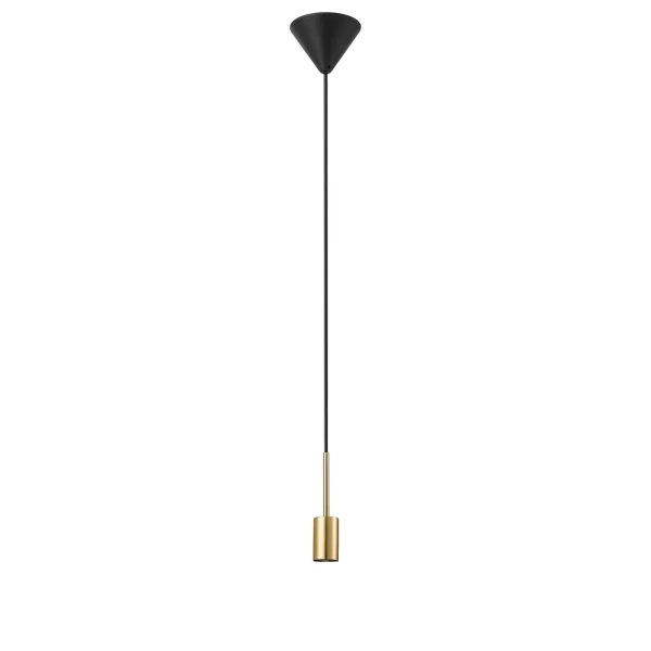 Wisząca lampa do sypialni Paco 2112053035 na kablu mosiądz