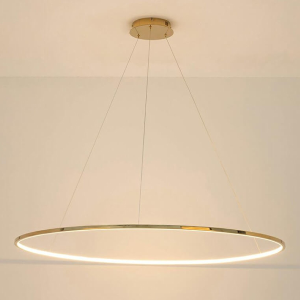 Jadalniana wisząca lampa Ring Slim MSE1501100158 Moosee LED 28W 3000K złota