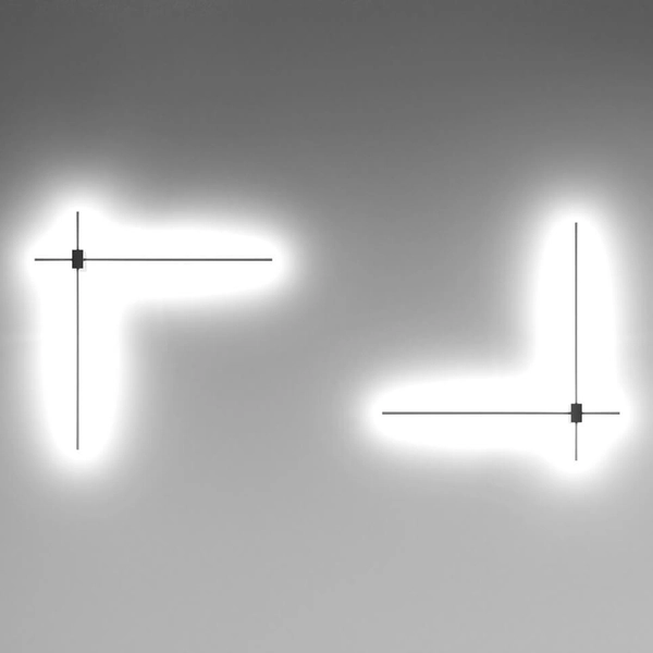 Kinkiet ledowy ścienny Pars C070WL-L12GB3K LED 12W 3000K stick złoty