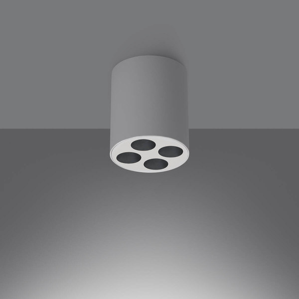 Plafon sufitowy Zoe SL.1209 Sollux LED 9W 4000K walec minimalistyczny biały