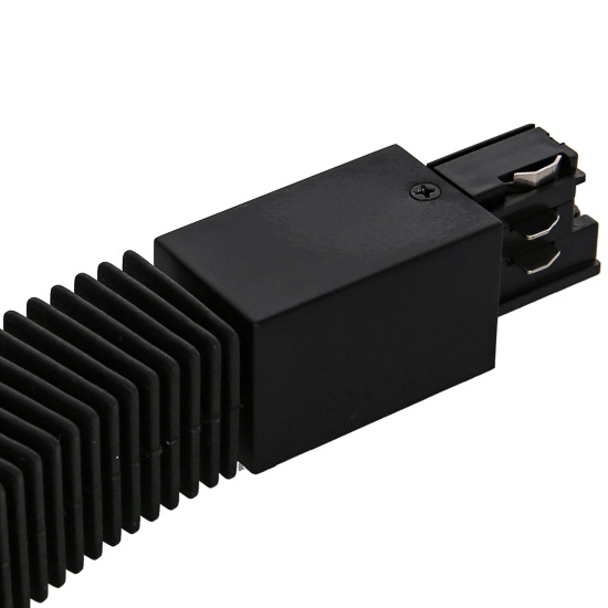 Elastyczny ŁĄCZNIK szynoprzewodu HT4-J05/BK Italux do 3-fazowej szyny natynkowej 230V czarny