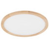 Nasufitowa lampa do łazienki Aqua 18008 LED 45W 3000-6500K round drewniana biała