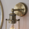 Marynistyczna lampa ścienna L&-199952 Light& do łazienki IP44 mosiądz