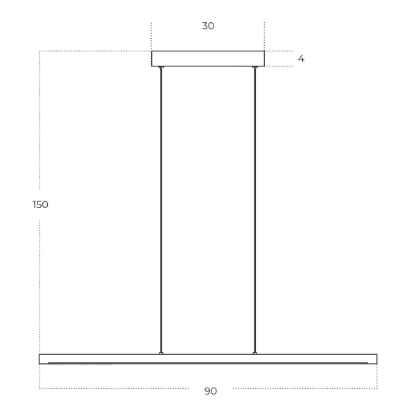 Kuchenna lampa wisząca ALAMO AZ5764 Azzardo LED 16W 3000K czarny