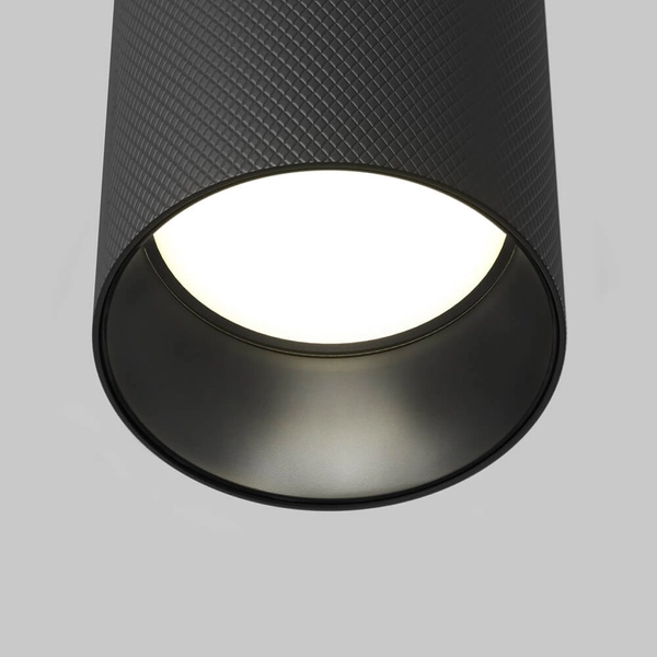 Przysufitowa lampa na przedpokój Artisan C080CL-01-GU10-B Maytoni czarny