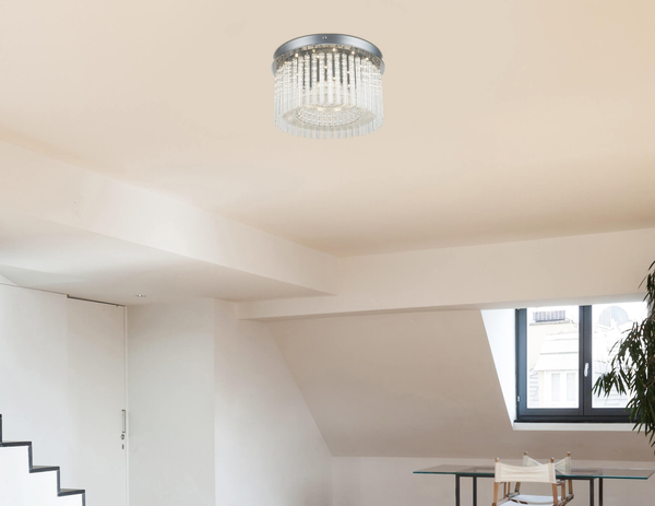 Lampa przysufitowa Joyce 68568-18 kryształki LED 18W 4000K chrom