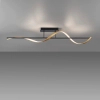 Sufitowa lampa Q-SWING mosiądz antracyt 6385-13 1xLED 24W CCT do salonu