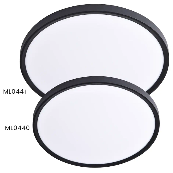 Zawiesie do lamp sufitowych MAQ ML0444 okrągłe czarne