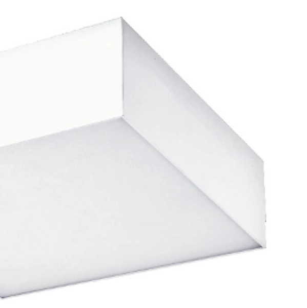 Kwadratowa lampa sufitowa Monza AZ3260 LED 18W 4000K biała do jadalni