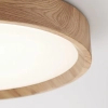 Skandynawska sufitowa lampa Orinoko ML1840 LED 36W 4000K brązowa