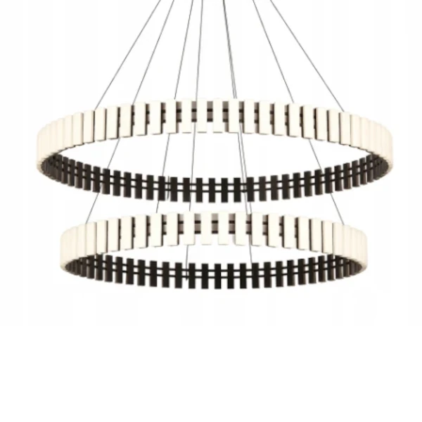 Podwójna lampa wisząca Klavia CGKLAVIA-80-DOUBLE LED 231W 3000K czarna
