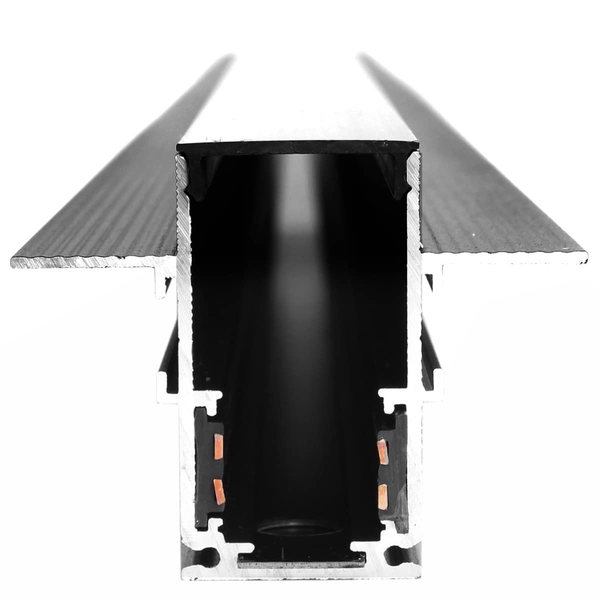 Podtynkowy szynoprzewód 3-fazowy 456 Domeno LED magnetyczny czarny