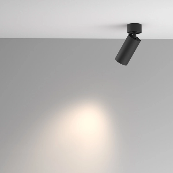 Natynkowa lampa z regulacja Artisan C082CL-01-GU10-B Maytoni czarny