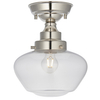 Sufitowa lampa vintage L&-196170 Light& do przedpokoju nikiel
