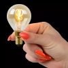 Żarówka bańka LED 49046/03/62 Lucide E14 3W 2200K 120lm bursztynowa